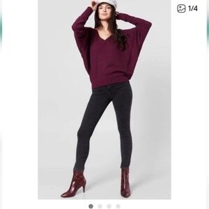 Free People Santa Clara Thermal in Mulberry NWT MRSP 78